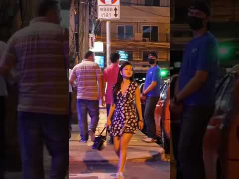 Bangkok Nightlife – Christmas Girl Night Scenes in Bangkok Thailand – Walking Street Pattaya #Shots