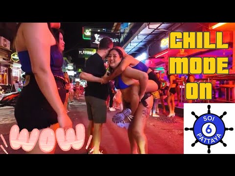 Pattaya Soi 6 Girls Fun Moment | Pattaya Nightlife | Pattaya Beach Road #soi6 #pattaya #thailand