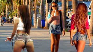 Beach Road Scenes Before Midnight 4K Pattaya-Thailand 2024 – 185
