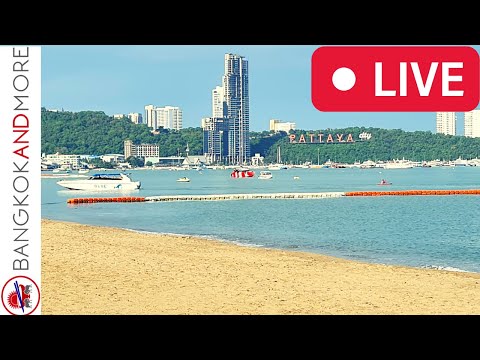 🔴 LIVE from PATTAYA Beach Road and Walking Street